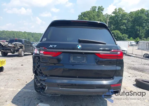 2020 BMW X7 xDrive40I из США, поврежденный, VIN 5UXCW2C03L9B00128